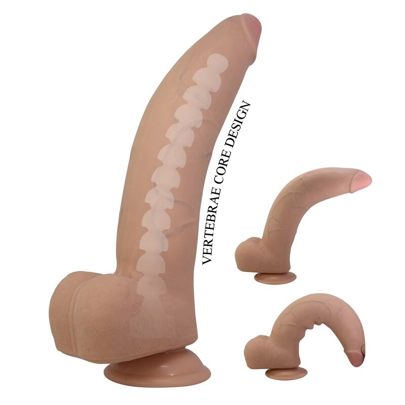 PRETTY LOVE - QUINLAN DILDO REALÍSTICO 26 CM Ø 5,5 CM COLOR NATURAL - Imagen 5