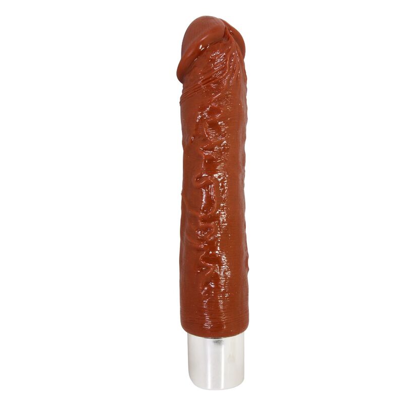 PRETTY LOVE - PRO VIBRADOR REALÍSTICO 23,5 CM Ø 4,8 CM COLOR MARRÓN - Imagen 4