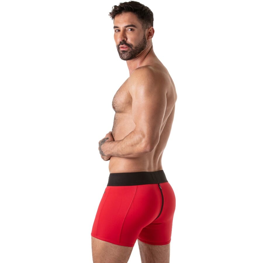 LOCKER GEAR - WIDE WAISTBAND TRUNK ROJO XL - Imagen 4