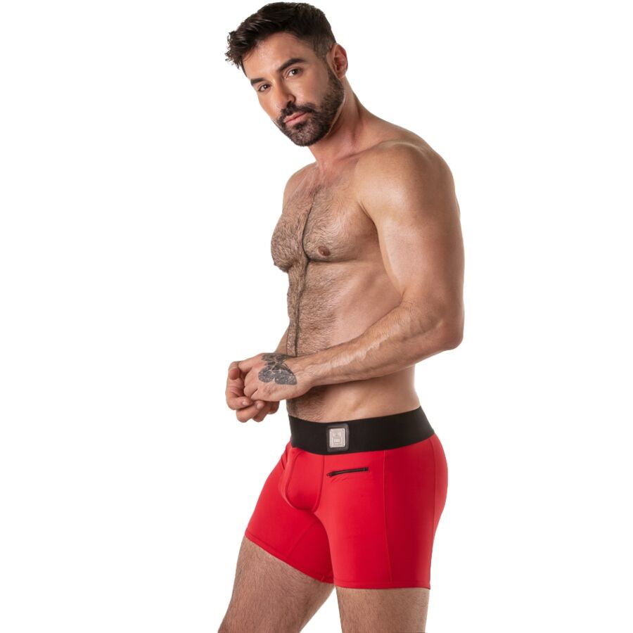 LOCKER GEAR - WIDE WAISTBAND TRUNK ROJO XL - Imagen 3