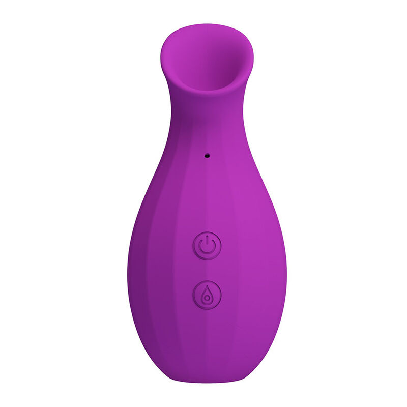 PRETTY LOVE - MAGIC BOTTLE SUCCIONADOR DE CLÍTORIS RECARGABLE MORADO - Imagen 5
