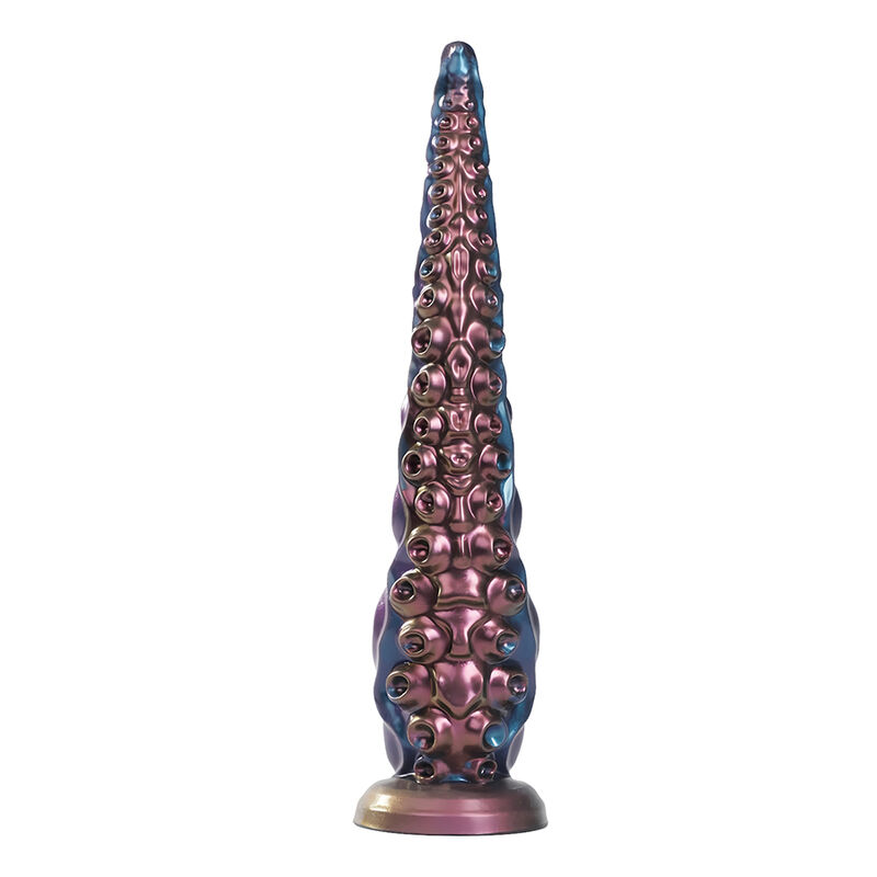POWER MONSTERS - ABYSSAL TENTACLE DILDO TRICOLOR 46 CM Ø 7 CM - Imagen 4