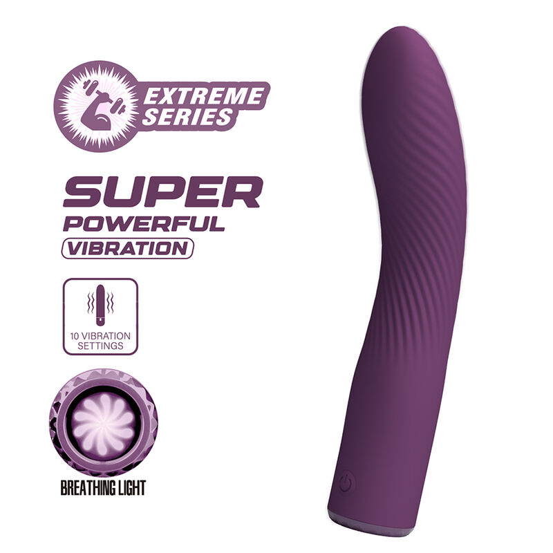 PRETTY LOVE - KISSELL VIBRADOR RECARGABLE 10 FUNCIONES MORADO - Imagen 2