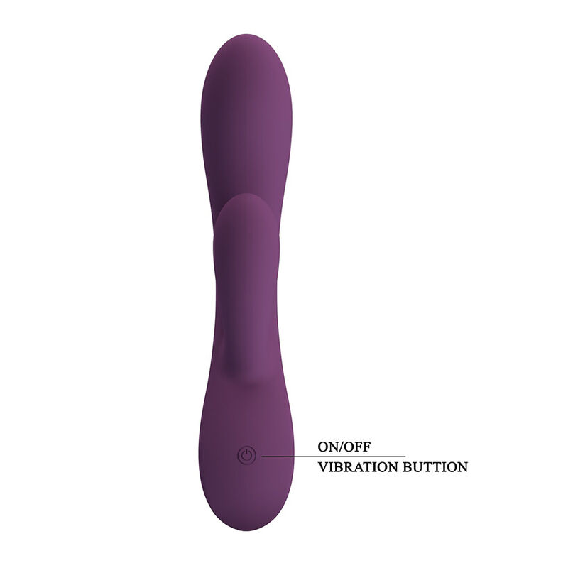 PRETTY LOVE - ROSOLYN VIBRADOR RABBIT RECARGABLE 10 FUNCIONES - Imagen 6