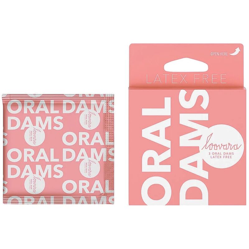 LOOVARA - ORAL DAMS BARRERAS ORALES SIN LÁTEX 3 UDS - Imagen 2