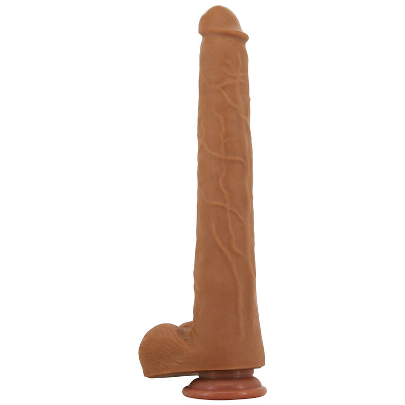 PRETTY LOVE - VIGGO DILDO REALISTA TACTO SUAVE CON PIEL DESLIZANTE 36,5 CM MARRÓN - Imagen 7