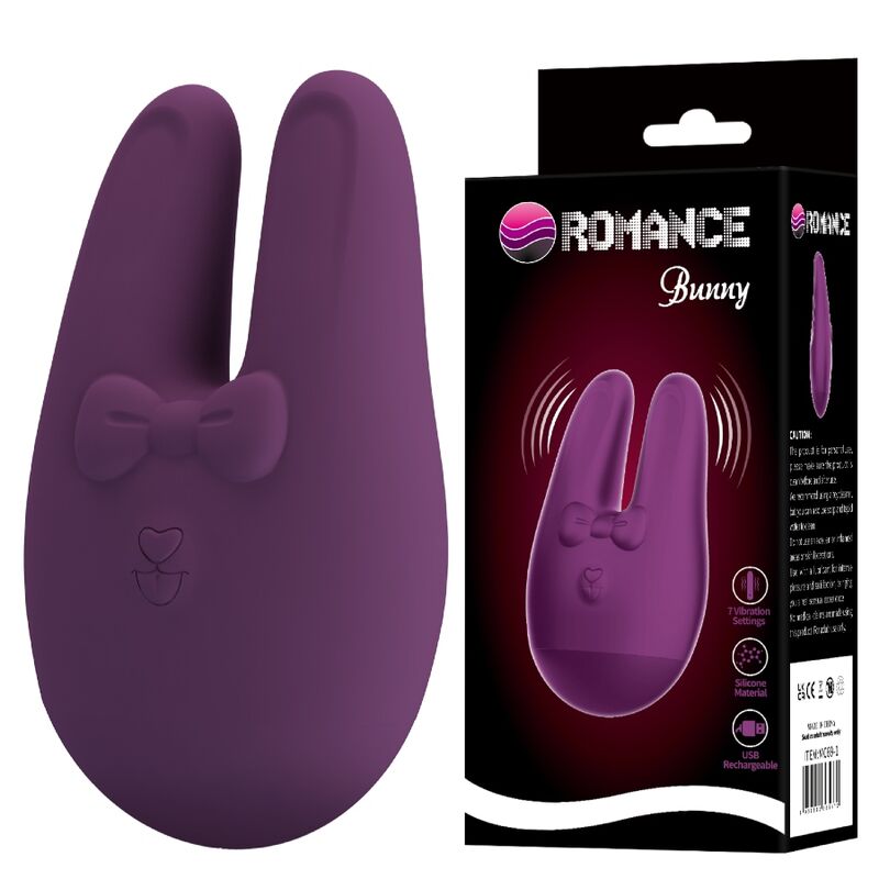 ROMANCE - BUNNY ESTIMULADOR EXTERNO 7 MODOS DE VIBRACIÓN - Imagen 10