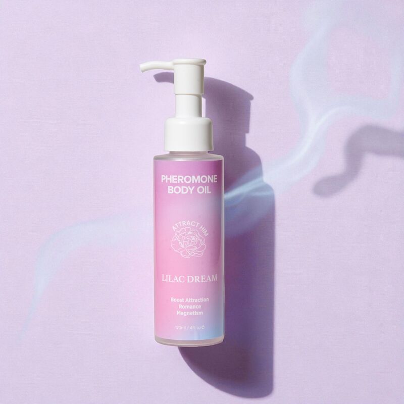 EYE OF LOVE - BLOOM ACEITE CORPORAL CON FEROMONAS LILAC DREAM 120 ML - Imagen 4