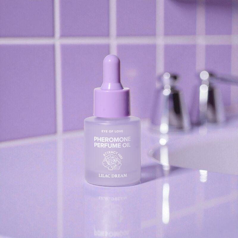 EYE OF LOVE - BLOOM ACEITE DE PERFUME CON FEROMONAS LILAC DREAM 20 ML - Imagen 5