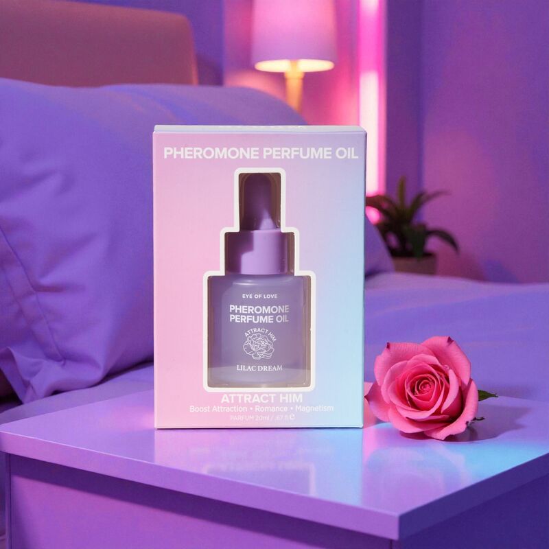 EYE OF LOVE - BLOOM ACEITE DE PERFUME CON FEROMONAS LILAC DREAM 20 ML - Imagen 7